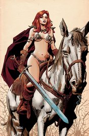 UNBREAKABLE RED SONJA #4 CVR V FOC 10 COPY PANOSIAN VIRGIN