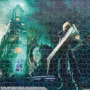 FINAL FANTASY VII REMAKE CLOUD KEY ART 500PC JIGSAW PUZZLE (