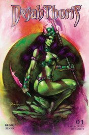 DEJAH THORIS (2023) #1 CVR W 5 COPY FOC PARRILLO ULTRAVIOLET