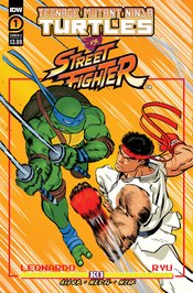 JAN238526 - TMNT VS STREET FIGHTER #1 (OF 5) CVR A MEDEL - Previews World