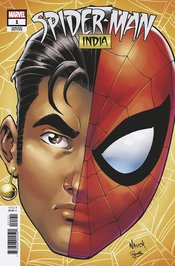 SPIDER-MAN INDIA #1 (OF 5) TODD NAUCK HEADSHOT VAR