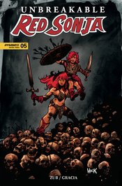 UNBREAKABLE RED SONJA #5 CVR L FOC HACK ORIGINAL