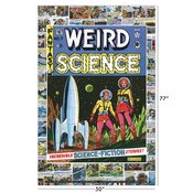 1950S EC COMICS WEIRD SCIENCE PLUSH THROW BLANKET