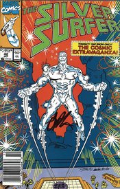 DF SILVER SURFER #42 STARLIN SGN PERSONAL FILE COPY