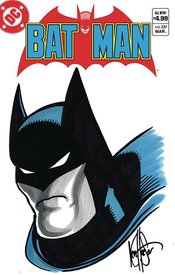 DF BATMAN #357 FACSIMILE ED HAESER SGN RMRK BATMAN SKETCH (C
