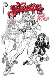 SWEETIE CANDY VIGILANTE #5 CVR I FOC 7 COPY ZORNOW LINE ART