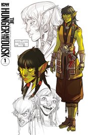 HUNGER AND DUSK #1 CVR E 25 COPY INCV WILDGOOSE (RES) (MR)