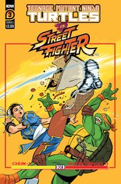 JUN231486 - TMNT VS. STREET FIGHTER #4 (OF 5) CVR B CARDY - Previews World