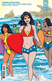 WONDER WOMAN #800 CVR G ALLRED SWIMSUIT CARD STOCK VAR