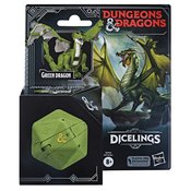 D&D DICELINGS GREEN DRAGON COLL FIG CS