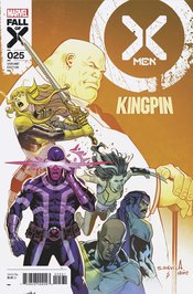 X-MEN #25 SERGIO DAVILA KINGPIN VAR