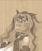 TAROT WITCH OF THE BLACK ROSE #141 DLX TAROT ART PRINT ED (M