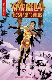 VAMPIRELLA VS SUPERPOWERS #1 CVR T FOC QUALANO