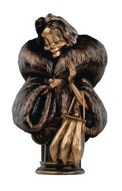DISNEY VILLAINS BUST-015 CRUELLA DE VIL PVC STATUE