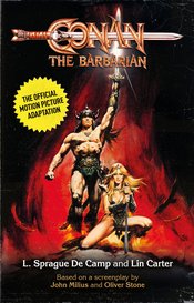 CONAN BARBARIAN MOTION PICTURE ADAPTATION PROSE NOVEL SC