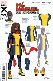 MS MARVEL NEW MUTANT #2 10 COPY INCV JAMIE MCKELVIE DESIGN V