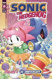 SONIC THE HEDGEHOG AMYS 30TH ANNV #1 CVR A HAMMERSTROM