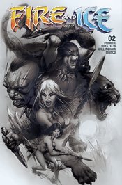 FIRE AND ICE #2 CVR F 15 COPY INCV MANCO LINE ART