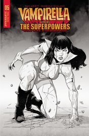VAMPIRELLA VS SUPERPOWERS #5 CVR I 10 COPY INCV MOSS LINE AR