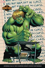 INCREDIBLE HULK #5 DAN PANOSIAN NEW CHAMPIONS VAR