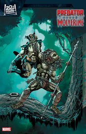 PREDATOR VS WOLVERINE #2 50 COPY INCV SAM DE LA ROSA VAR