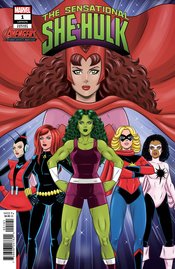 SENSATIONAL SHE-HULK #1 GISELE LAGACE AVENGERS 60TH VAR