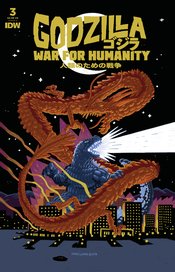 GODZILLA WAR FOR HUMANITY #3 CVR A MACLEAN