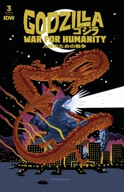 GODZILLA WAR FOR HUMANITY #3 CVR A MACLEAN