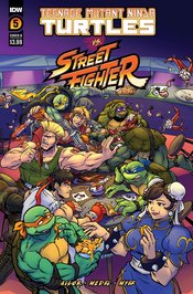 TMNT VS. STREET FIGHTER #5 (OF 5) CVR B MYER