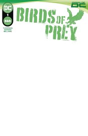 BIRDS OF PREY #1 CVR D BLANK CSV