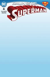 SUPERMAN #6 CVR E BLANK CSV