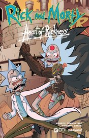 RICK AND MORTY HEART OF RICKNESS #4 (OF 4) CVR C 10 COPY INC