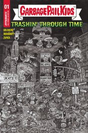 GARBAGE PAIL KIDS THROUGH TIME #1 CVR F 10 COPY INCV BUNK B&