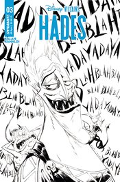 DISNEY VILLAINS HADES #3 CVR F 10 COPY INCV LEE LINE ART