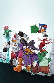 DARKWING DUCK #10 CVR I 10 COPY INCV LAURO VIRGIN