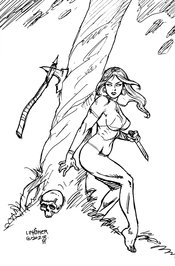 FIRE AND ICE #3 CVR H 20 COPY INCV LINSNER LINE ART VIRGIN