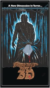 FRIDAY THE 13TH PART 3 3 DEEP WALL DECOR