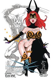 TAROT WITCH OF THE BLACK ROSE #84 DLX STUDIO (MR)