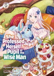 SHE PROFESSED HERSELF PUPIL OF WISE MAN LIGHT NOVEL VOL 09 (