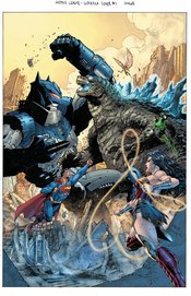 JUSTICE LEAGUE VS GODZILLA VS KONG #1 (OF 6) CVR B LEE CS