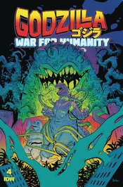 GODZILLA WAR FOR HUMANITY #4 CVR D 25 STRAHM (RES)