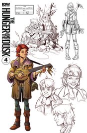 HUNGER AND DUSK #4 CVR D 10 WILDGOOSE CHARACTER SKETCH (MR)