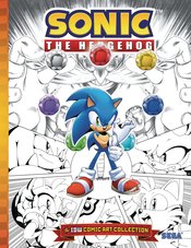 SONIC THE HEDGEHOG IDW COMIC ART COLL HC VOL 01