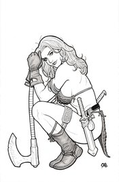SAVAGE RED SONJA #1 CVR J 15 COPY INCV CHO LINE ART VIRGIN