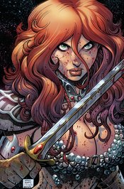 SAVAGE RED SONJA #1 CVR K ADAMS LTD VIRGIN
