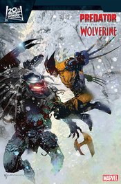 PREDATOR VS WOLVERINE #4 BILL SIENKIEWICZ VAR