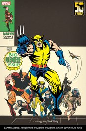 CAPTAIN AMERICA #5 RUGG WOLVERINE WOLVERINE WOLVERINE VAR