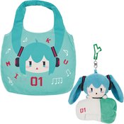 CHAR VOCAL SERIES HATSUNE MIKU PLUSHIE REUSABLE BAG  (C