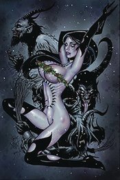 TAROT WITCH OF THE BLACK ROSE #119 HEXMAS DLX LTD ED (MR) (C