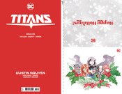 TITANS #5 CVR D NGUYEN DC HOLIDAY CARD SPECIAL EDITION VAR